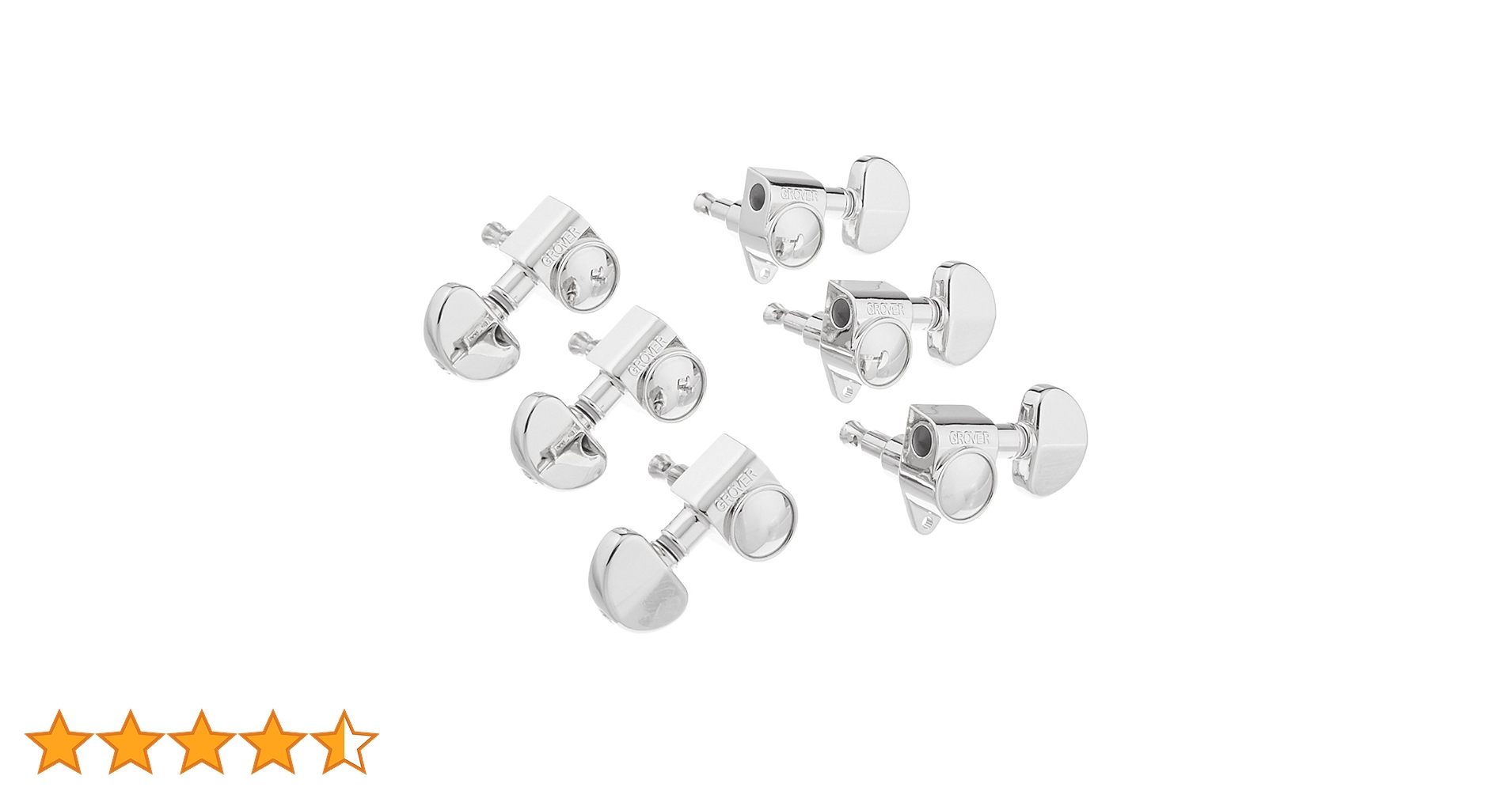 GROVER 102-18N ＬＰタイプペグセットグローバー3x3ニッケル新品 GROVER ( グローバー ) 102-18N 送料無料 | サウンドハウス